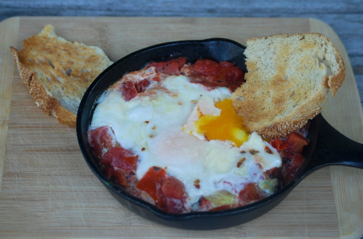 Eggs in Purgatory Cooking with Nigella