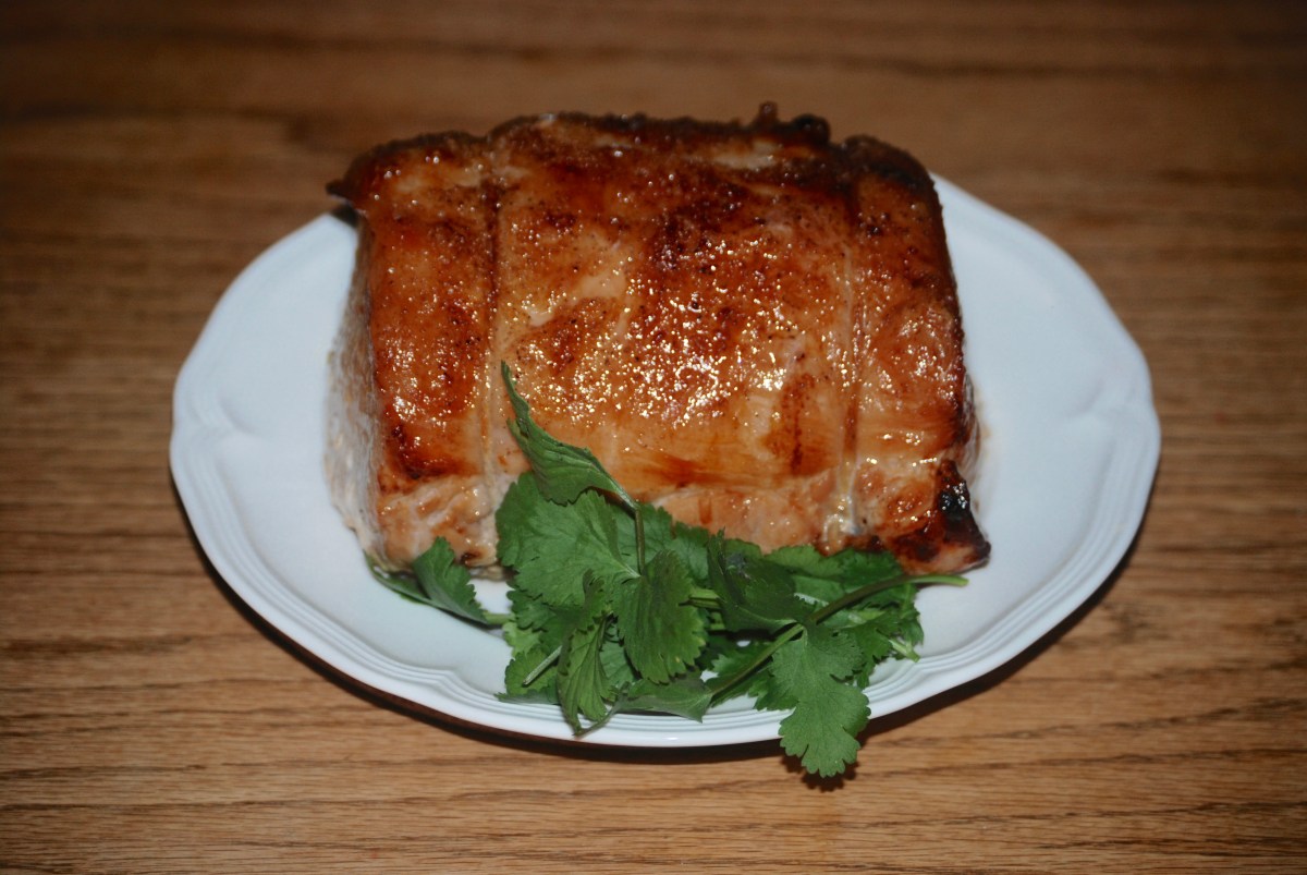 Roast Loin of Pork Cooking with Nigella