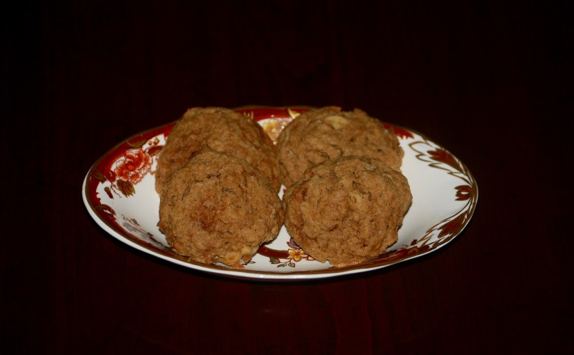 Coffee and Walnut Splouge&nbsp;Cookies
