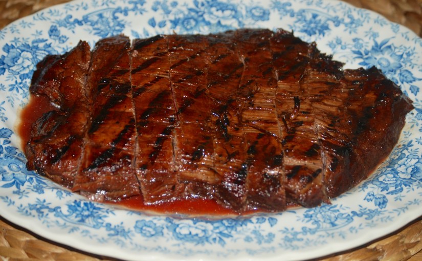 Tamarind-Marinated Flank Steak