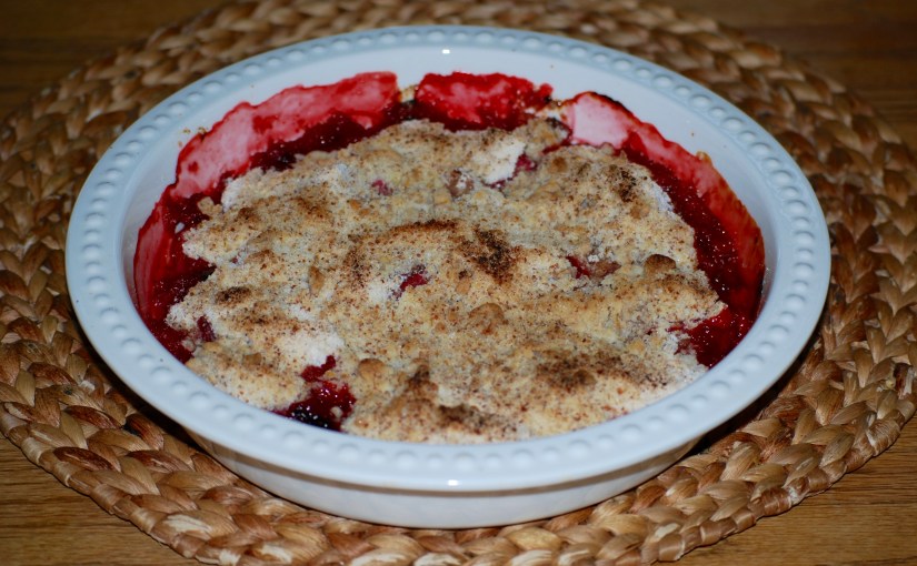 Rhubarb Crumble