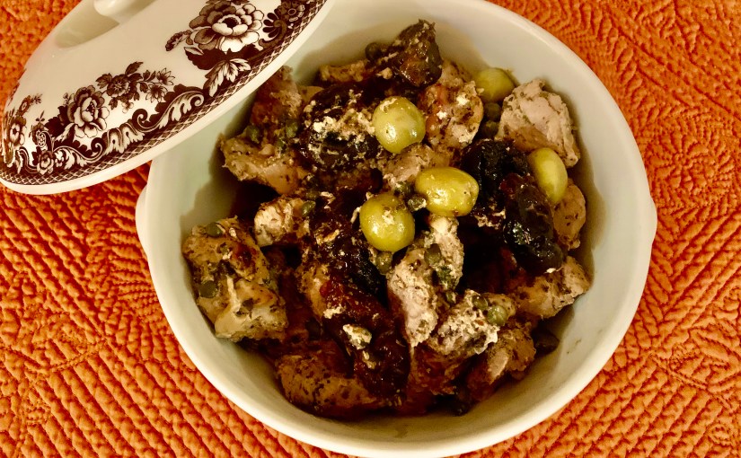 Pork with Prunes, Olives and&nbsp;Capers