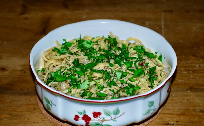 Linguini with Clams