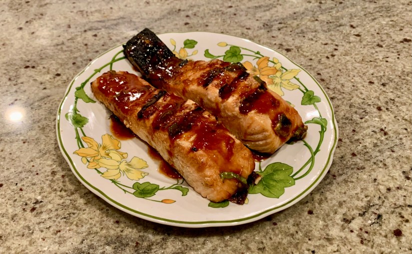 Salmon with Ginger, Soy and Rice&nbsp;Vinegar