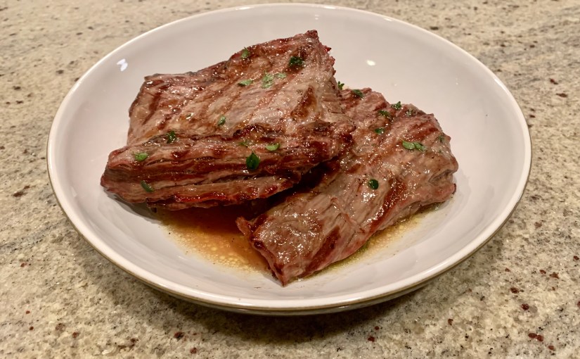Sliced Steak with Lemon and&nbsp;Thyme